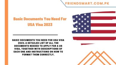 Photo of Basic Documents You Need For USA Visa 2023