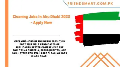 Photo of Cleaning Jobs In Abu Dhabi 2023 – Apply Now