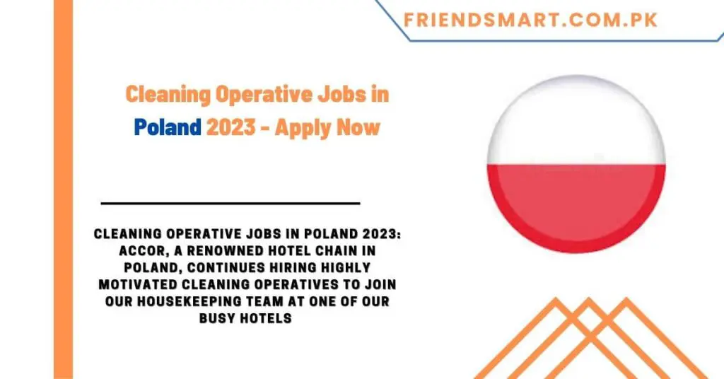 Cleaning Operative Jobs in Poland 2023