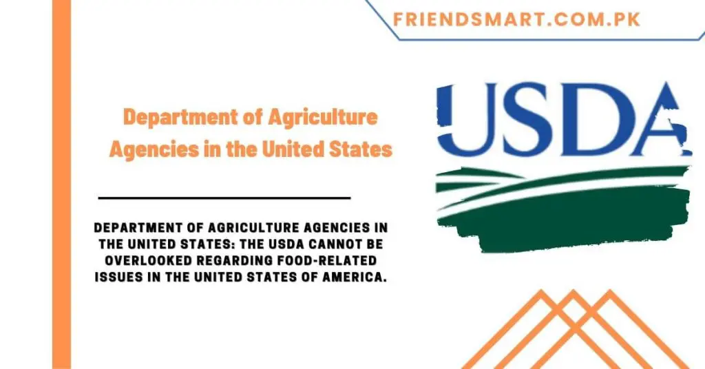 Department of Agriculture Agencies in the United States