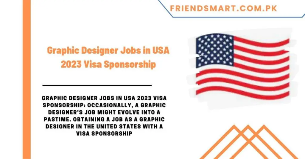 Graphic Designer Jobs in USA 2023 Visa Sponsorship