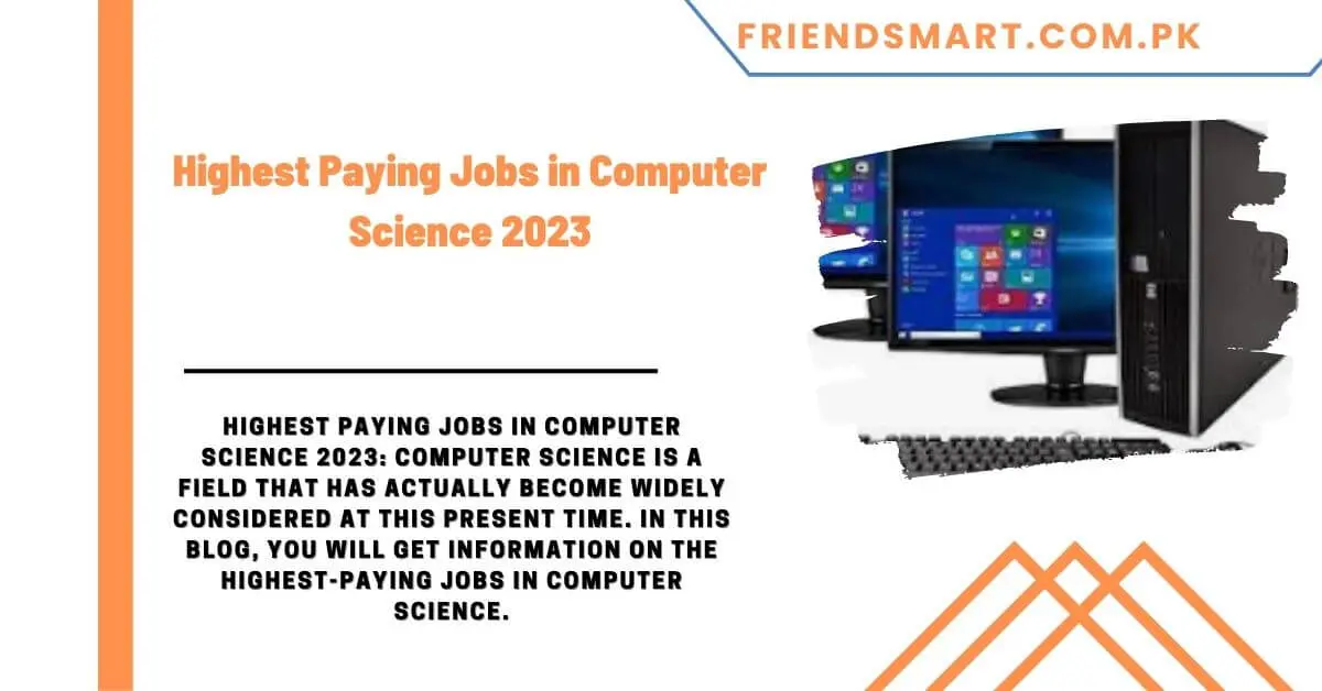 Highest Paying Jobs in Computer Science 2023