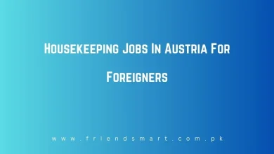Photo of Housekeeping Jobs In Austria For Foreigners 2024