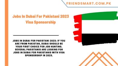 Photo of Jobs In Dubai For Pakistani 2023 Visa Sponsorship
