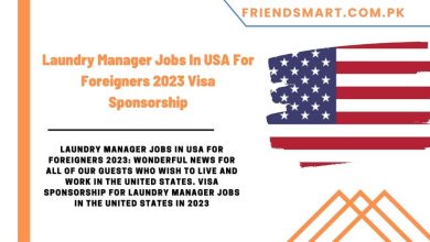 Photo of Laundry Manager Jobs In USA For Foreigners 2023 Visa Sponsorship