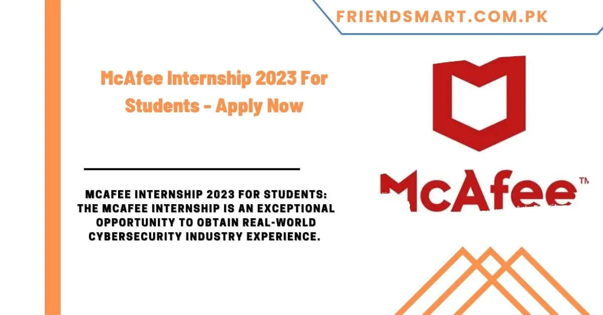 McAfee Internship 2023 For Students -