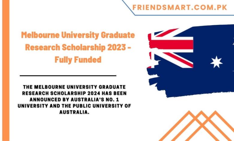 graduate research scholarship melbourne
