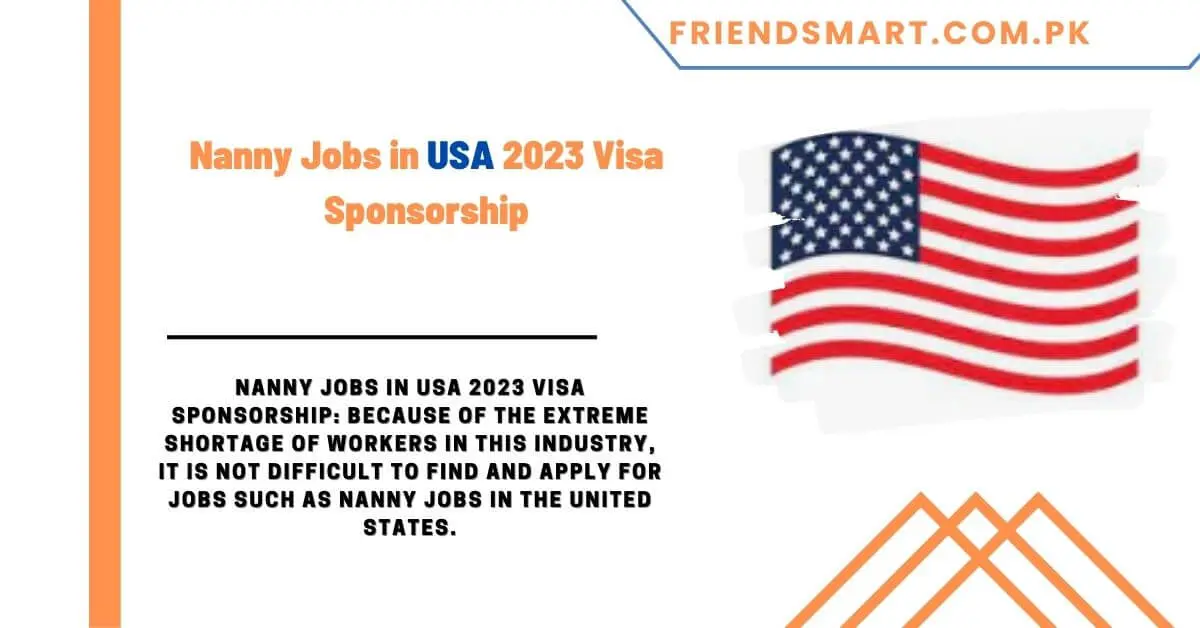 Nanny Jobs in USA 2023 Visa Sponsorship