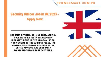Photo of Security Officer Job in UK 2023 – Apply Now
