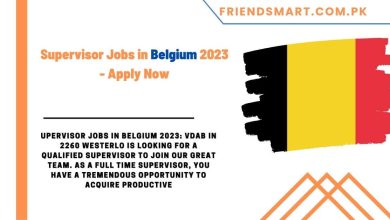 Photo of Supervisor Jobs in Belgium 2023 – Apply Now