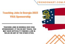 Photo of Teaching Jobs in Georgia 2023 VISA Sponsorship