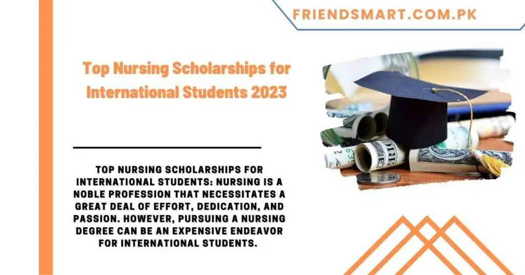 Top Nursing Scholarships for International Students 2023