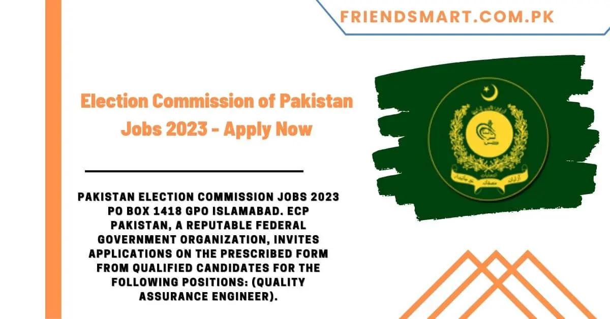 Election Commission of Pakistan Jobs 2023 - Apply Now