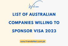Photo of List of Australian Companies Willing to Sponsor Visa 2023