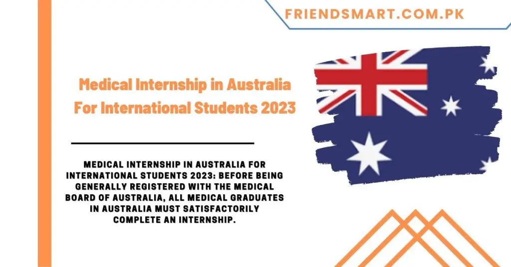 Medical Internship in Australia For International Students 2023