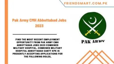 Photo of Pak Army CMH Abbottabad Jobs 2023