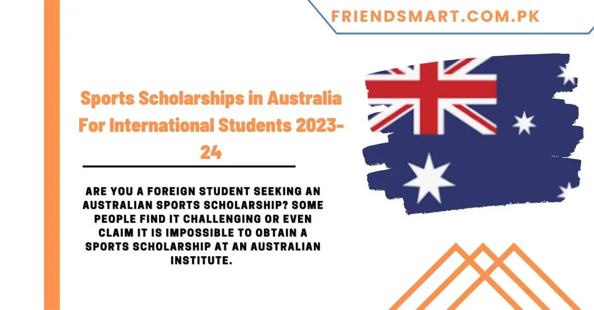 Sports Scholarships in Australia For International Students 2023-24