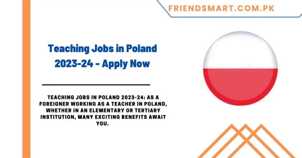 Teaching Jobs in Poland 2023-24