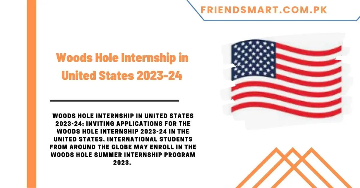 Woods Hole Internship in United States 2023-24