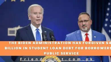 Photo of The Biden administration has forgiven $42 billion in student loan debt for borrowers in public service