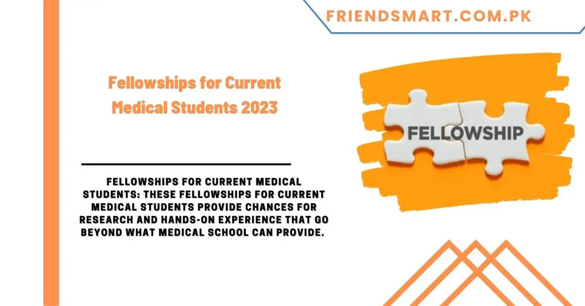 Fellowships for Current Medical Students 2023