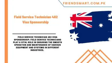 Photo of Field Service Technician 482 Visa Sponsorship 