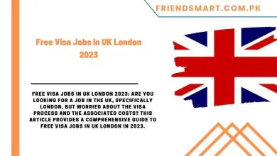 Photo of Free Visa Jobs in UK London 2023