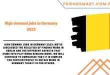 Photo of High demand jobs in Germany 2023
