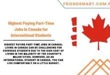 Photo of Highest Paying Part-Time Jobs in Canada for International Students