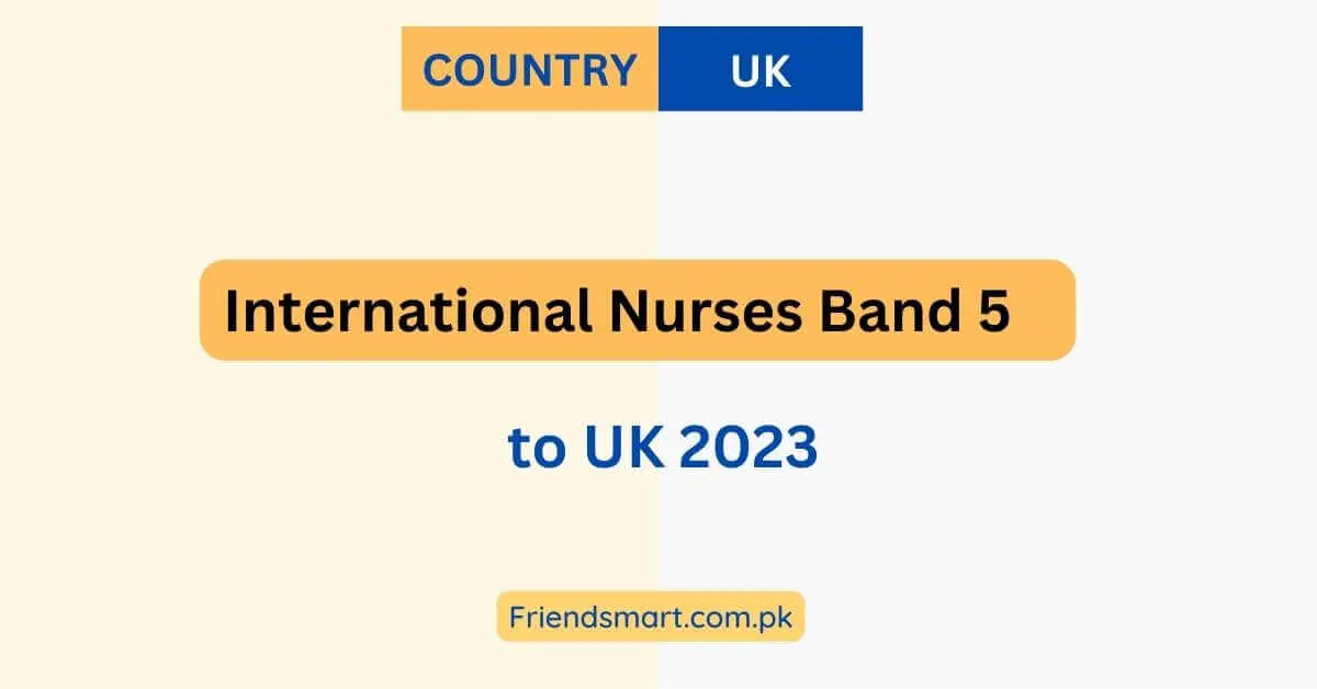 International Nurses Band 5 to UK 2023