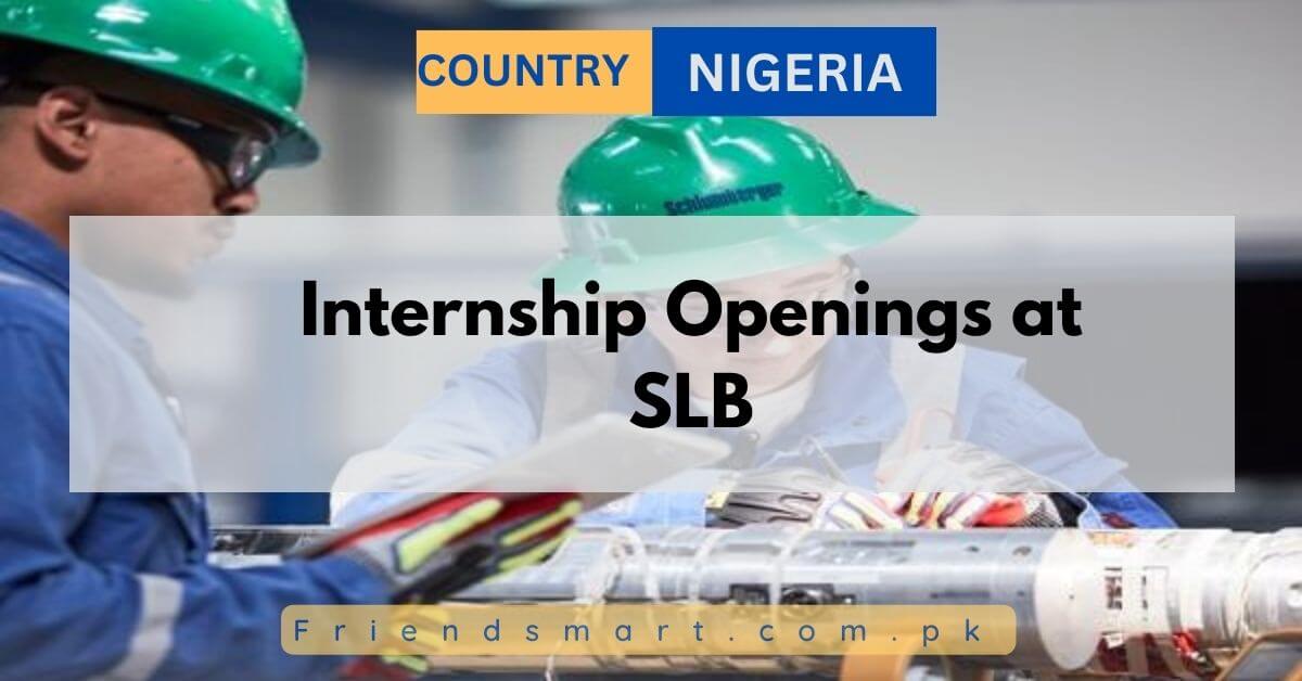 Internship Openings at SLB