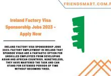 Photo of Ireland Factory Visa Sponsorship Jobs 2023 – Apply Now