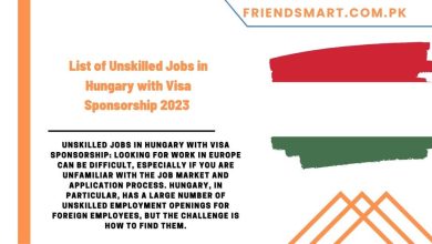 Photo of List of Unskilled Jobs in Hungary with Visa Sponsorship 2023 