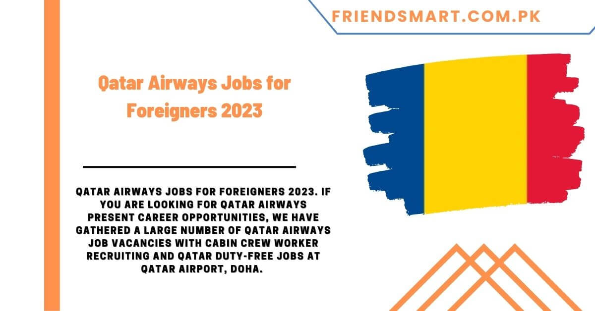 Qatar Airways Jobs for Foreigners 2023