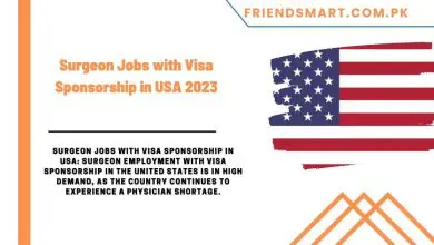 Photo of Surgeon Jobs with Visa Sponsorship in USA 2023