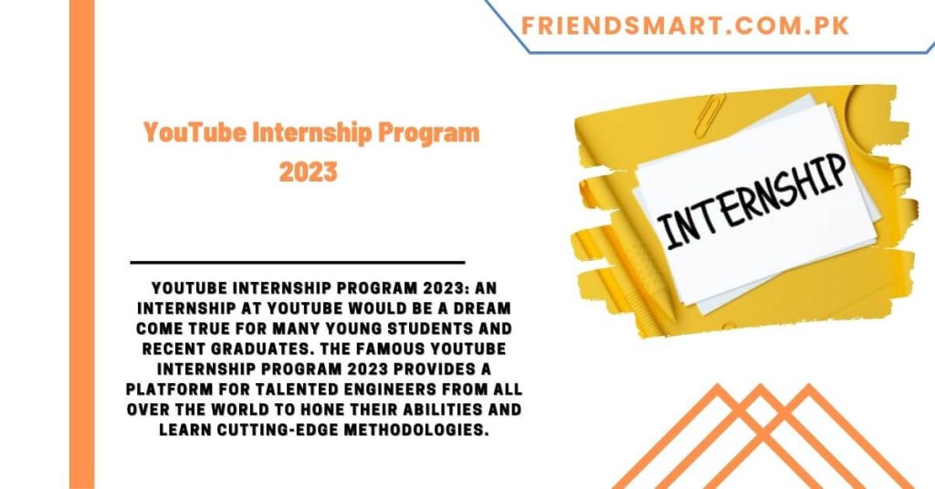 YouTube Internship Program 2023