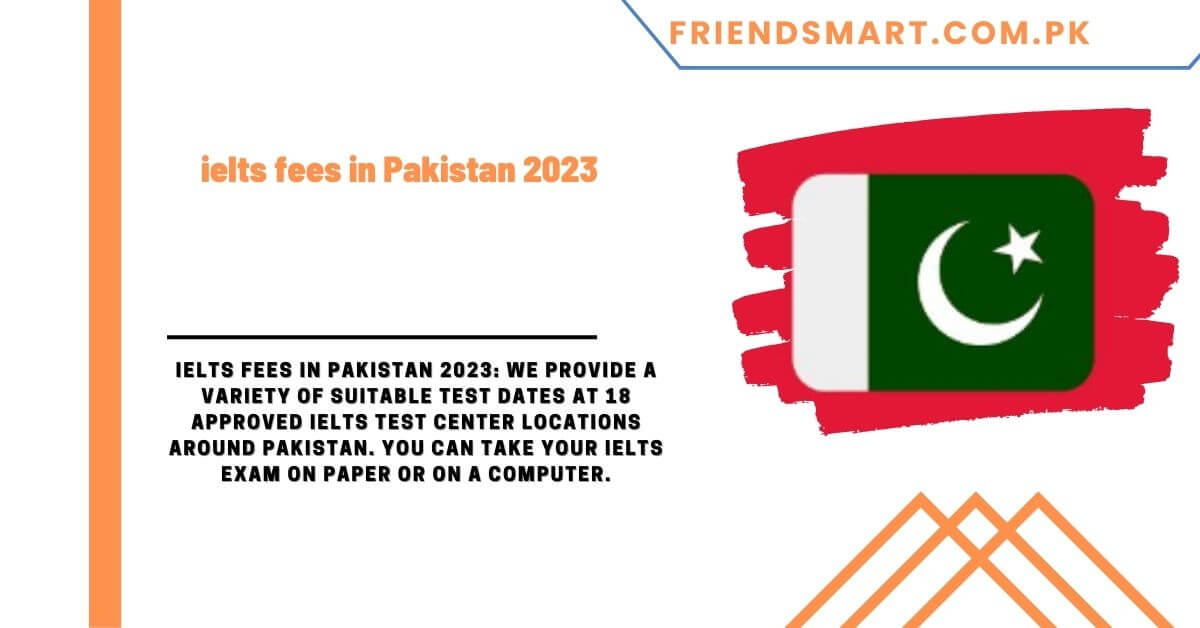 ielts fees in Pakistan 2023