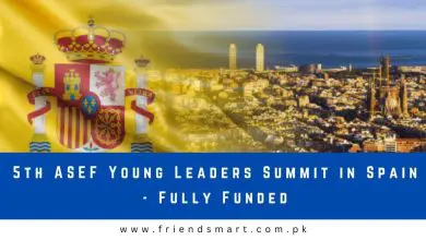Photo of 5th ASEF Young Leaders Summit in Spain – Fully Funded