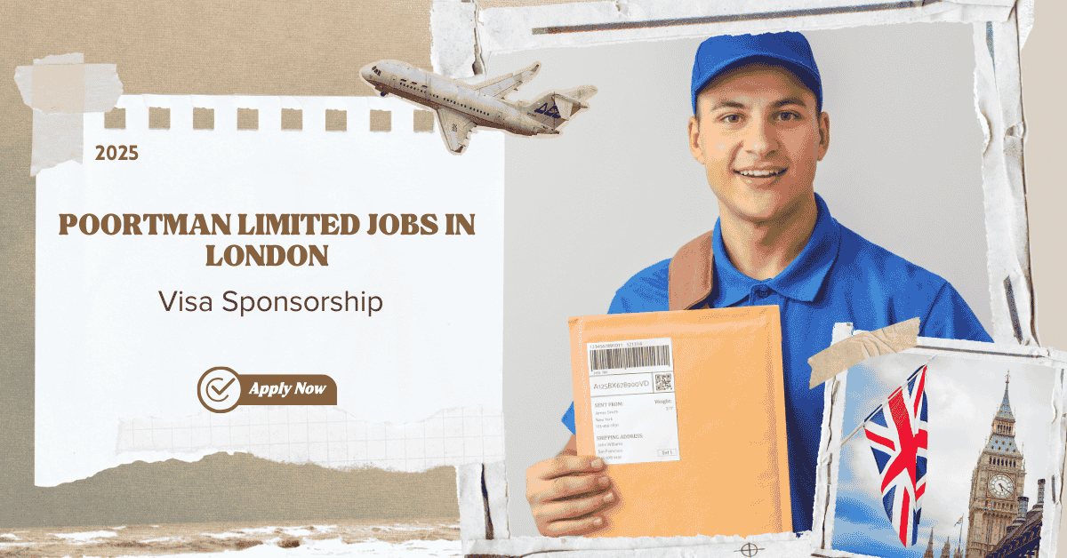 A. Poortman Limited Jobs in London 2025 with Visa Sponsorship
