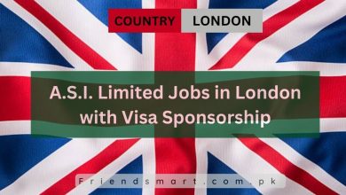 Photo of A.S.I. Limited Jobs in London with Visa Sponsorship 2024
