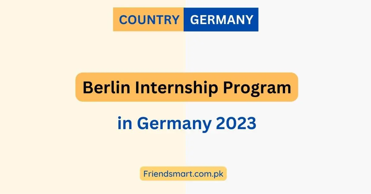 Berlin Internship Program in Germany 2023