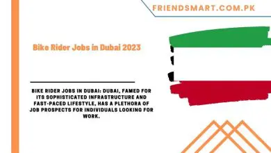 Photo of Bike Rider Jobs in Dubai 2023