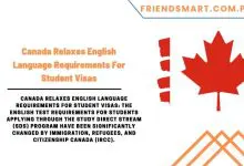 Photo of Canada Relaxes English Language Requirements For Student Visas