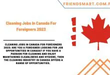 Photo of Cleaning Jobs In Canada For Foreigners 2023