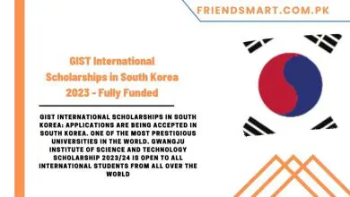 Photo of GIST International Scholarships in South Korea 2023 – Fully Funded