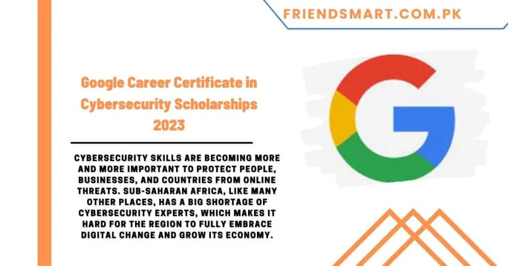 Google Career Certificate in Cybersecurity Scholarships 2023