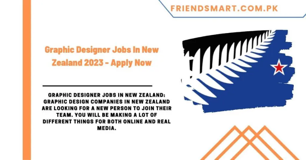 Graphic Designer Jobs In New Zealand 2023 - Apply Now