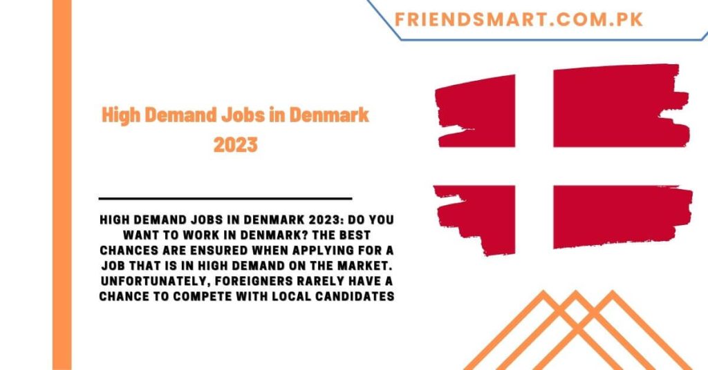 High Demand Jobs in Denmark 2023