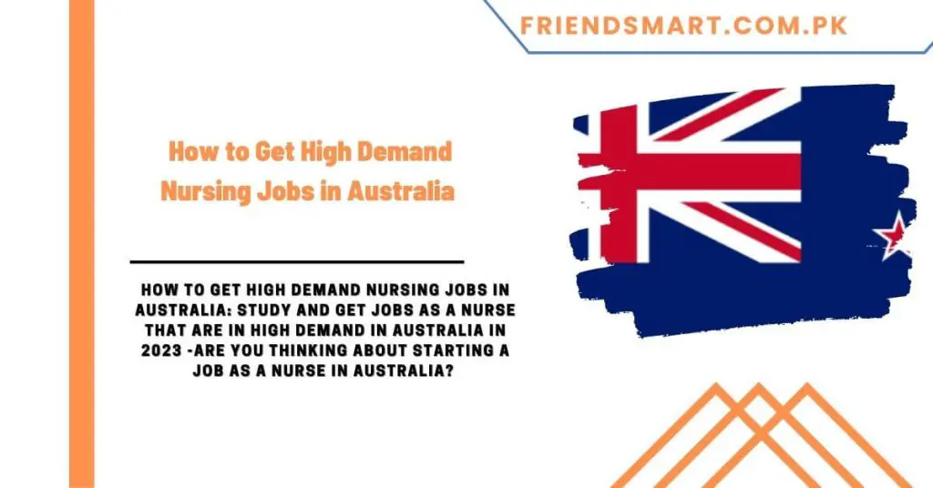 How to Get High Demand Nursing Jobs in Australia 