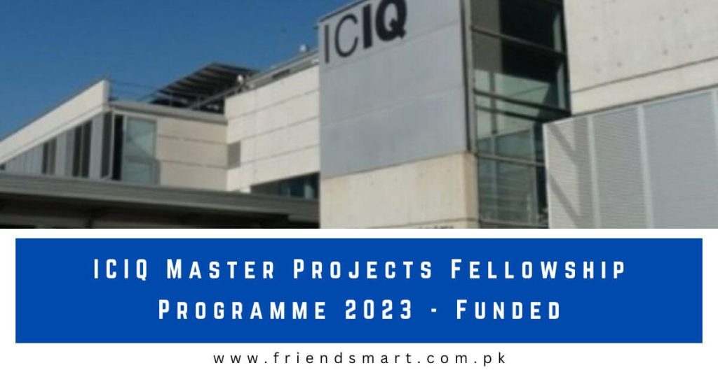 ICIQ Master Projects Fellowship Programme 2023 - Funded